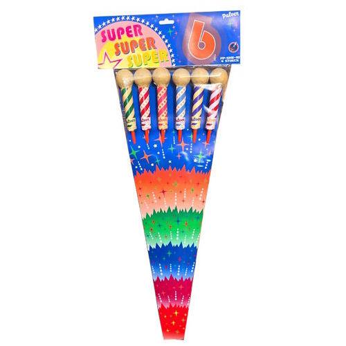 601 - Kugelrakete, 6er-Set